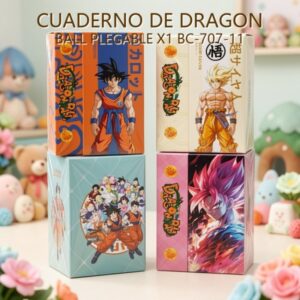 CUADERNO DE DRAGON BALL PLEGABLE X1 BC-707-11