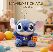 LLAVERO STICH AZUL BASQUET 23