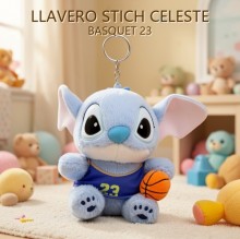 LLAVERO STICH CELESTE BASQUET 23
