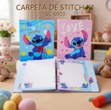 CARPETA DE STITCH X1 SC-6003