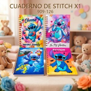 CUADERNO DE STITCH X1 909-126