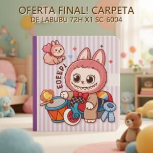 CARPETA DE LABUBU 72H X1 SC-6004