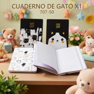 CUADERNO DE GATO X1 707-50