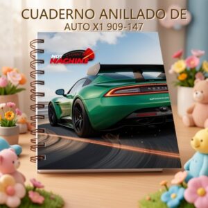 CUADERNO ANILLADO DE AUTO X1 909-147