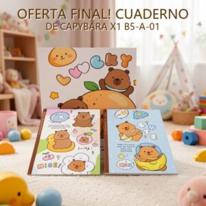 CUADERNO DE CAPYBARA X1 B5-A-01