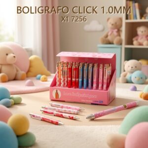 BOLIGRAFO CLICK 1.0MM X1 7256