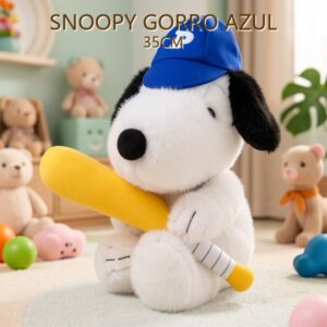 SNOOPY GORRO AZUL 35CM