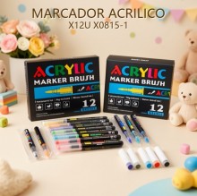 MARCADOR ACRILICO X12U X0815-1