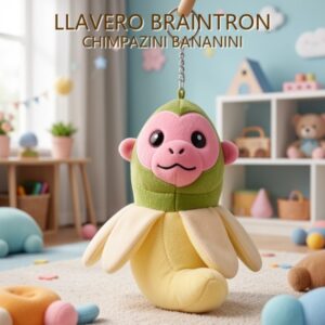 LLAVERO BRAINTRON CHIMPAZINI BANANINI