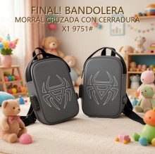 BANDOLERA MORRAL CRUZADA CON CERRADURA X1 9751#