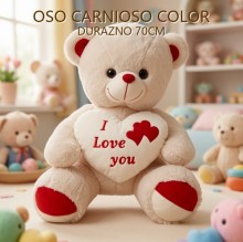OSO CARNIOSO COLOR DURAZNO 70CM