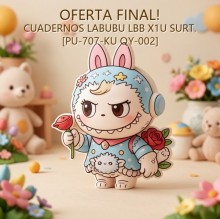CUADERNOS LABUBU LBB X1U SURT. [PU-707-KU QY-002]