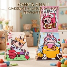 CUADERNOS A4 LABUBU X1U SURT. [BOCH24338]