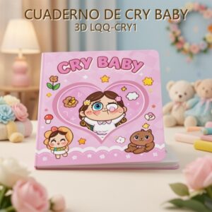 CUADERNO DE CRY BABY 3D LQQ-CRY1