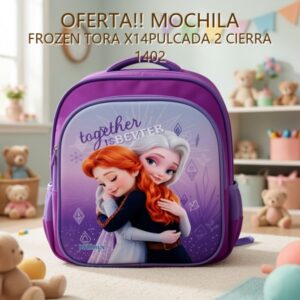MOCHILA FROZEN TORA X14PULCADA 2 CIERRA 1402