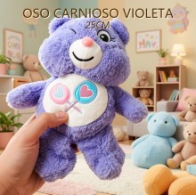OSO CARNIOSO VIOLETA 25CM