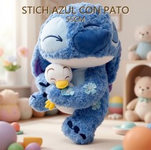 STICH AZUL CON PATO 55CM