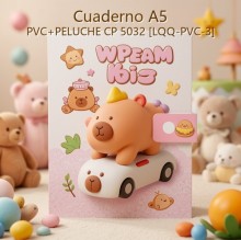 Cuaderno A5 PVC+PELUCHE CP 5032 [LQQ-PVC-3]