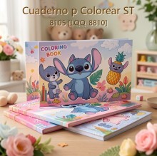 Cuaderno p Colorear ST 8105 [LQQ-8810]