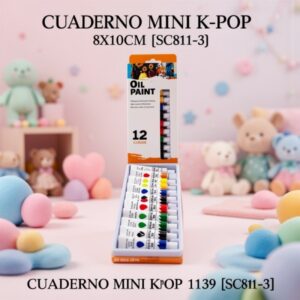 PINTURA AL ÓLEO 12ml X12pcs 8378 [GP-1039]