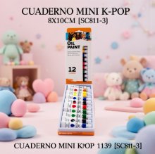 PINTURA AL ÓLEO 12ml X12pcs 8378 [GP-1039]