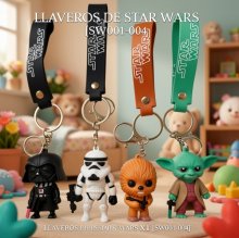LLAVEROS DE STAR WARS X1 [SW001-004]