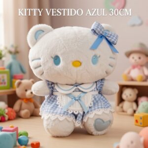 KITTY VESTIDO AZUL 30CM