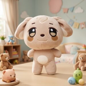 ATEEZ PERRO MARRON 20CM