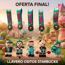 OFERTA FINAL! LLAVERO OSITOS STARBUCKS