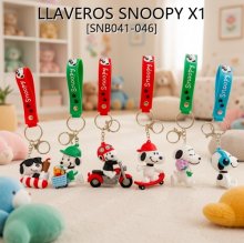 LLAVEROS SNOOPY X1 [SNB041-046]