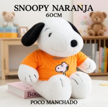 SNOOPY NARANJA 60CM POCO MANCHADO