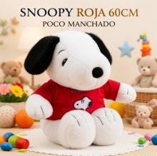 SNOOPY ROJA 60CM POCO MANCHADO