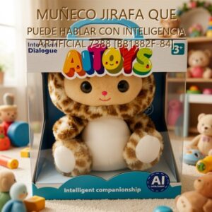 MUÑECO JIRAFA QUE PUEDE HABLAR CON INTELIGENCIA ARTIFICIAL 7388 [BB1882F-84]