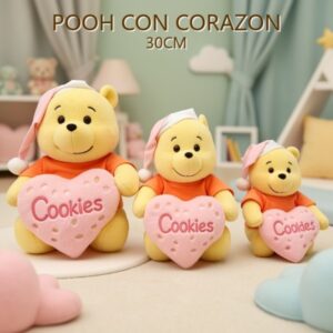 POOH CON CORAZON 30CM
