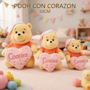 POOH CON CORAZON 50CM