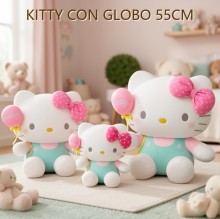 KITTY CON GLOBO 55CM