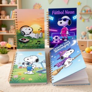 Cuaderno A5 TAPA DURA SNOOPY 58498