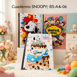Cuaderno SNOOPY B5-A-06