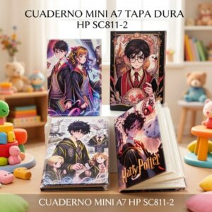 CUADERNO MINI A7 TAPA DURA HP SC811-2