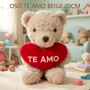 OSO TE AMO BEIGE 20CM
