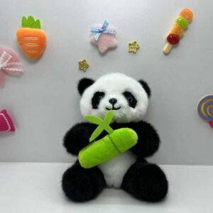 Panda de bambú (contiene 50 g de gránulos en sobre) 10-18 cm