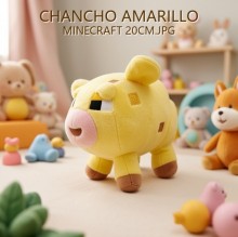 CHANCHO AMARILLO MINECRAFT 20CM.JPG