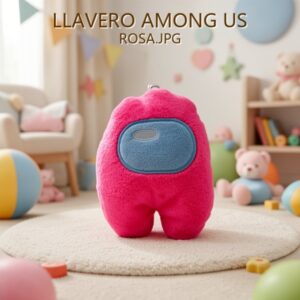LLAVERO AMONG US ROSA.JPG