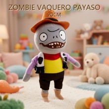 ZOMBIE VAQUERO PAYASO 20CM
