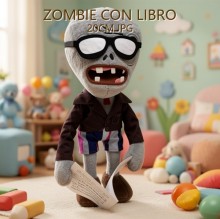 ZOMBIE CON LIBRO 20CM.JPG