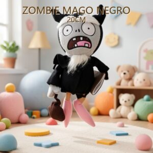 ZOMBIE MAGO NEGRO 20CM