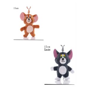 Llavero peluche tomy-jerry