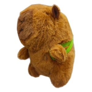 Llavero peluche capybara con tortuga