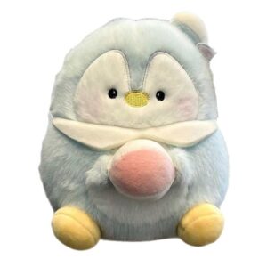 Pingüino con pelota抱球企鹅