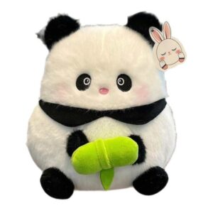 Panda con bambu18cm竹子熊猫